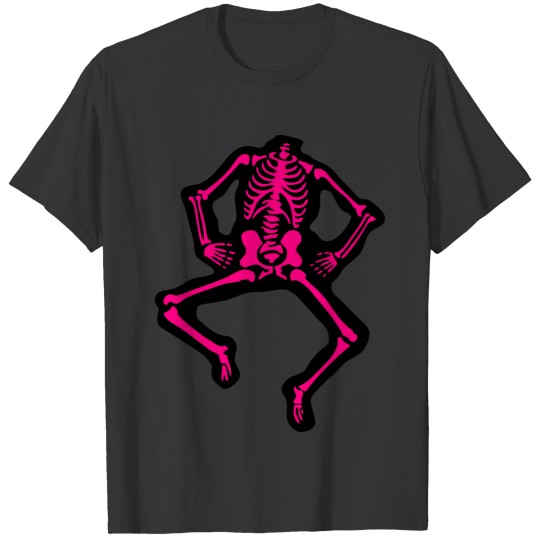halloween skeleton T-shirt