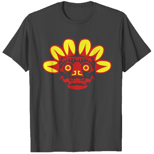 aztec statue mask 2 T Shirts