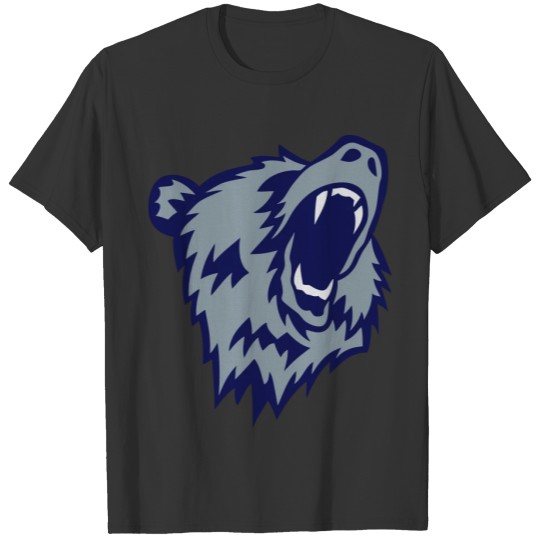 bear open mouth naughty 1306 T-shirt