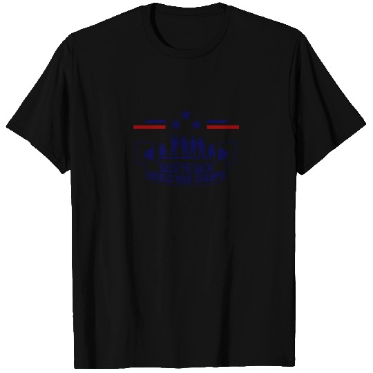 back_to_back_world_war_champs T Shirts