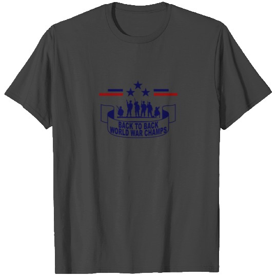 back_to_back_world_war_champs T Shirts