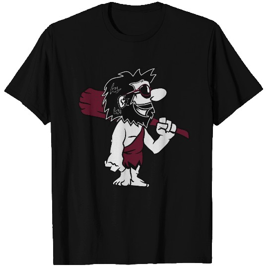 Caveman funny comic sunglasses T Shirts