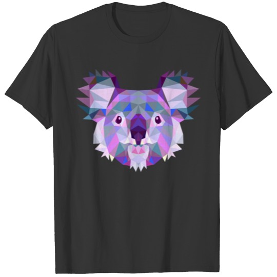 geometric koala T-shirt
