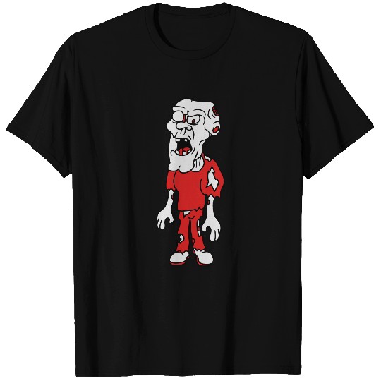 angry dangerous carnivorous opa man zombie funny u T Shirts