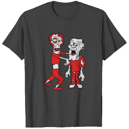 opas funny 2 buddies team party crew zombies zombi T Shirts