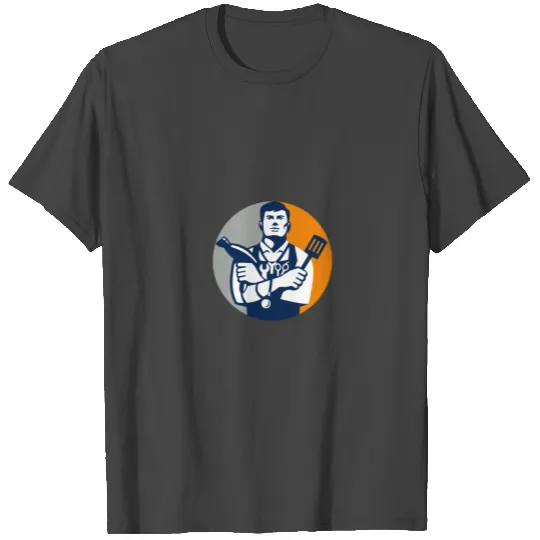 Jack of All Trades Circle Retro T Shirts