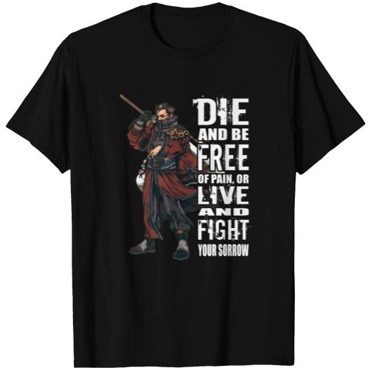 Final Fantasy - Die and be free of pain T Shirts