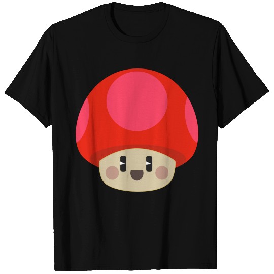 Cute happy mushroom T Shirts
