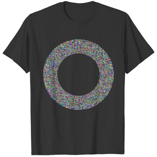 Prismatic Radial Checkerboard T Shirts