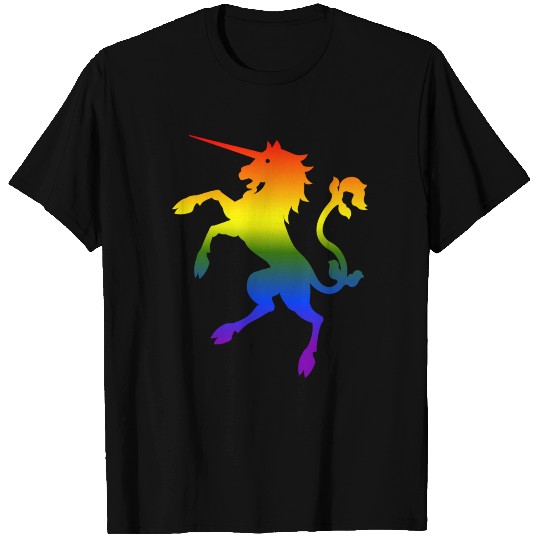 Rainbow unicorn (gradient remix) T Shirts