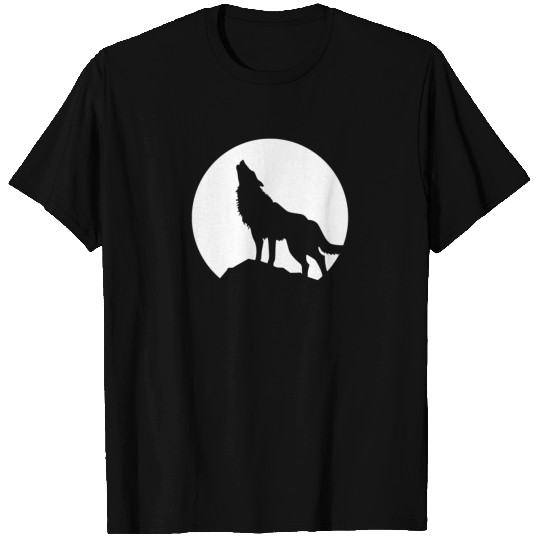 howling wolf T Shirts