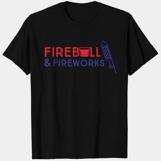 Fireball and Fireworks T Shirts