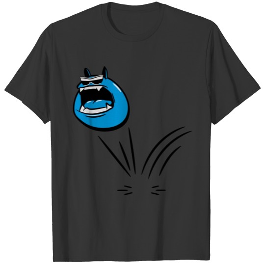 Monster sunglasses jump funny T-shirt