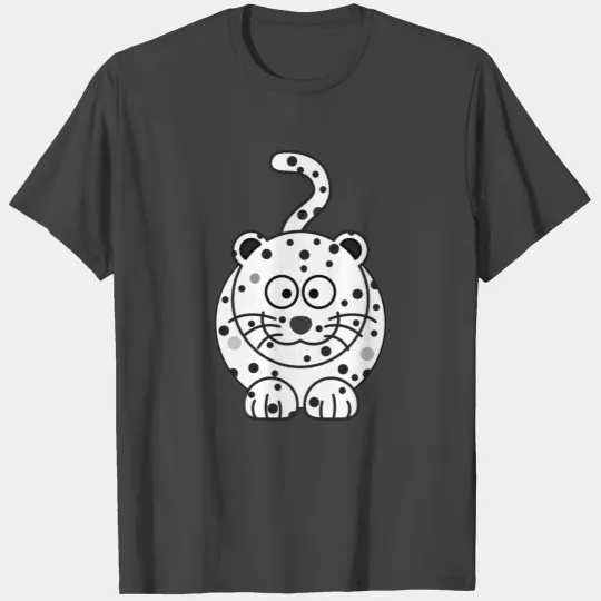 WHITE cheetah T Shirts