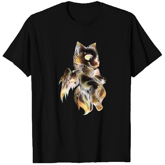 galaxy wolf T Shirts