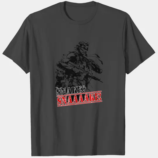 Metal Gear Solid gamer - Snake? Snaaaake! T Shirts