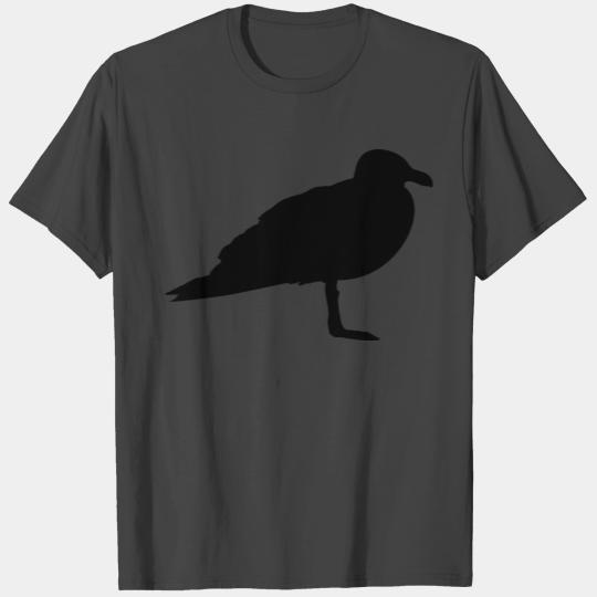Seagull Profile Silhouette T Shirts