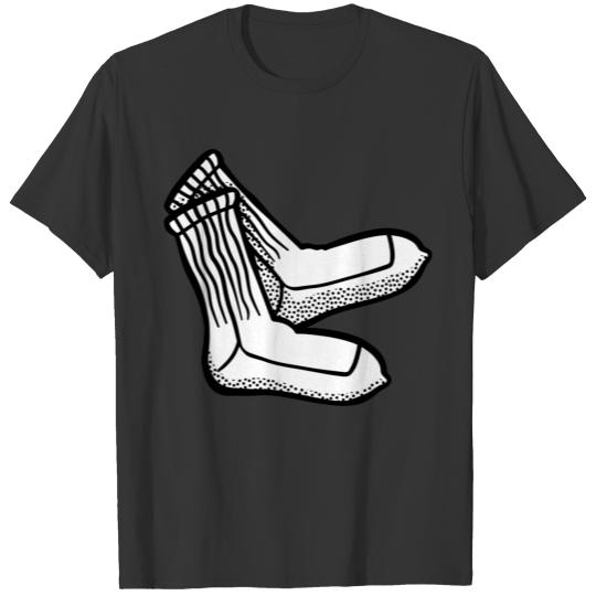 socks lineart T Shirts