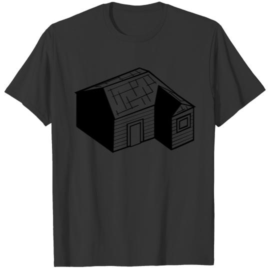 Wooden house T Shirts