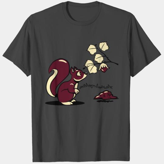 Squirrel witty nutcracker wait T Shirts