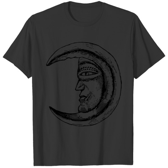 Man in the moon T Shirts
