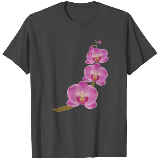 Pink orchid flowers T Shirts