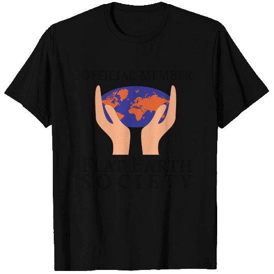 Official Member Flat Earth Society T Shirts