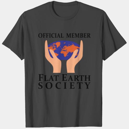 Official Member Flat Earth Society T Shirts