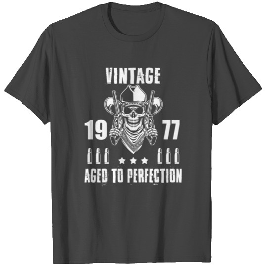 Vintage 1977 Aged to perfection T Shirts