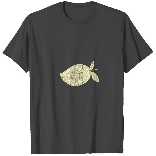Juicy Mango Fruit Mandala T Shirts