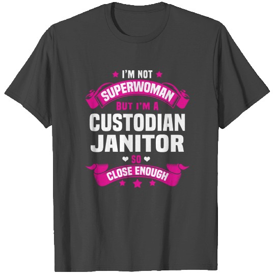 Custodian Janitor T Shirts