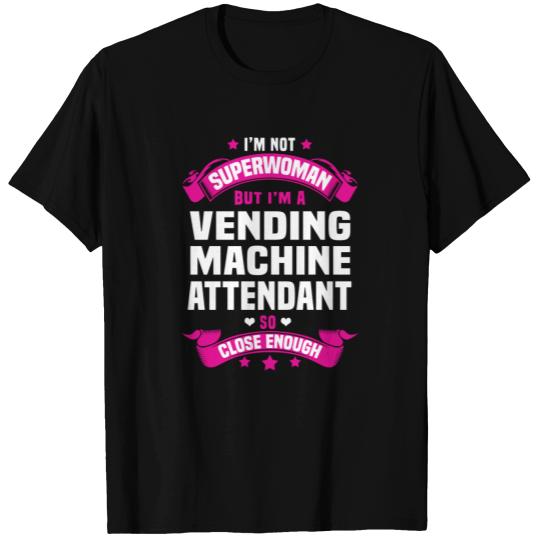 Vending Machine Attendant T Shirts