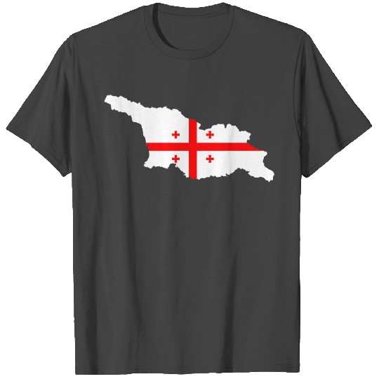 Georgia Map Flag T Shirts
