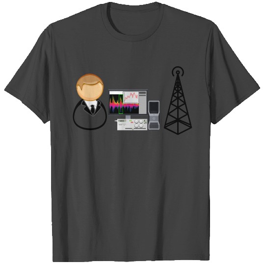 Signal / spectrum analyst T Shirts