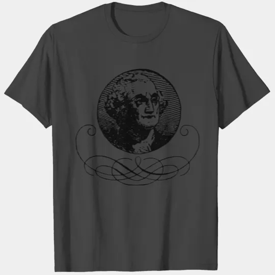 George Washington Head T Shirts