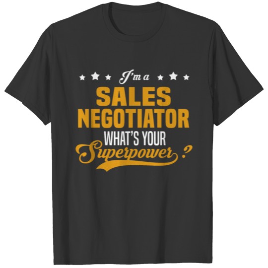 Sales Negotiator T-shirt