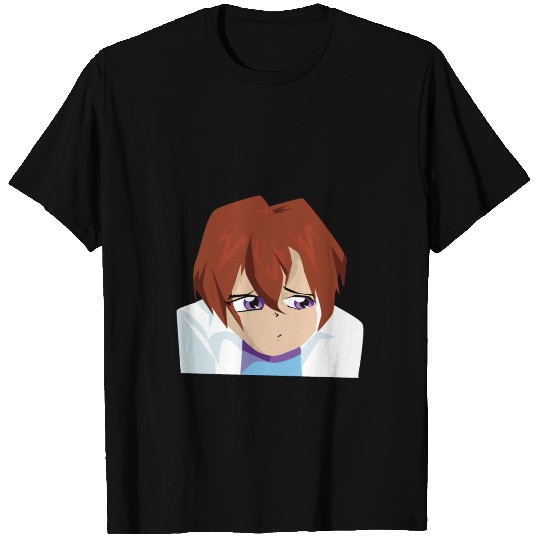 Sad Anime Boy T Shirts