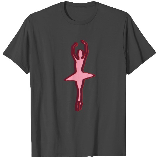 Ballerina 3d grace ballet dancing T Shirts