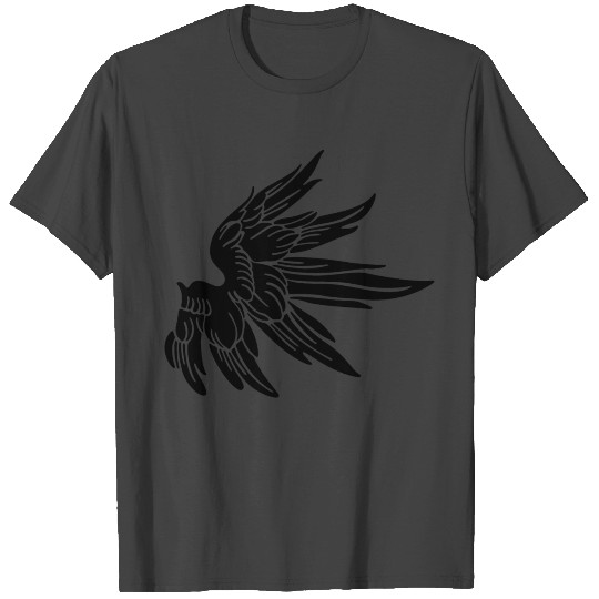 Angel Wings Silhouette T Shirts