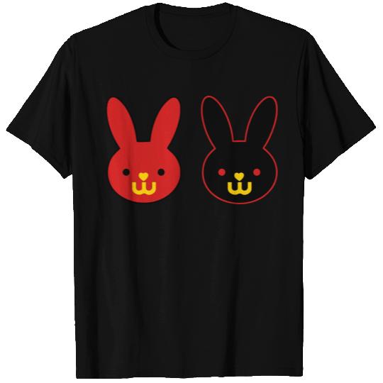 ❤ټSuper Cute Bunny Couple-Happy Easterټ❤ T Shirts