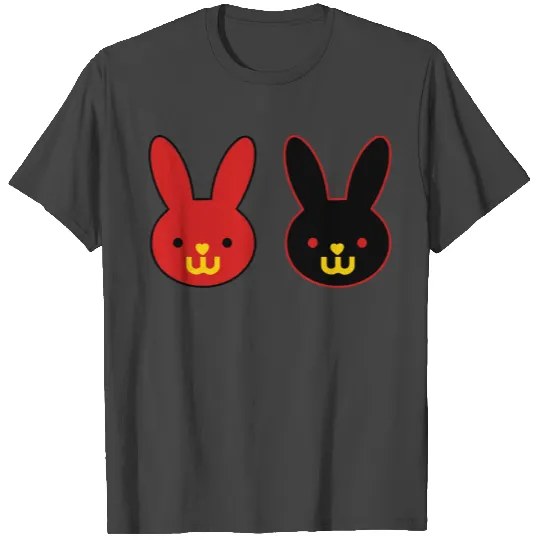 ❤ټSuper Cute Bunny Couple-Happy Easterټ❤ T Shirts