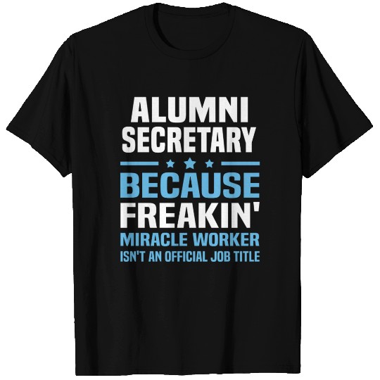 Alumni Secretary T Shirts
