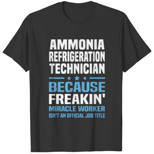 Ammonia Refrigeration Technician T-shirt