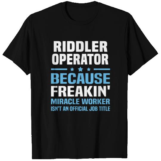 Riddler Operator T Shirts