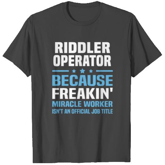 Riddler Operator T Shirts