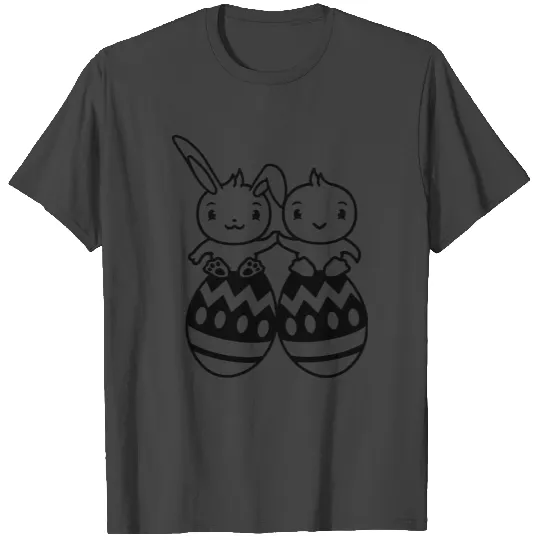 Easter eggs easter egg couple love in love couple T Shirts