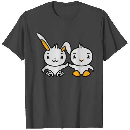 Couple love in love couple easter easter bunny duc T Shirts