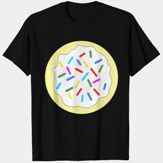 Rainbow Sprinkles Sugar Cookie Solid T Shirts