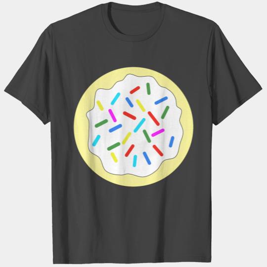 Rainbow Sprinkles Sugar Cookie Solid T Shirts