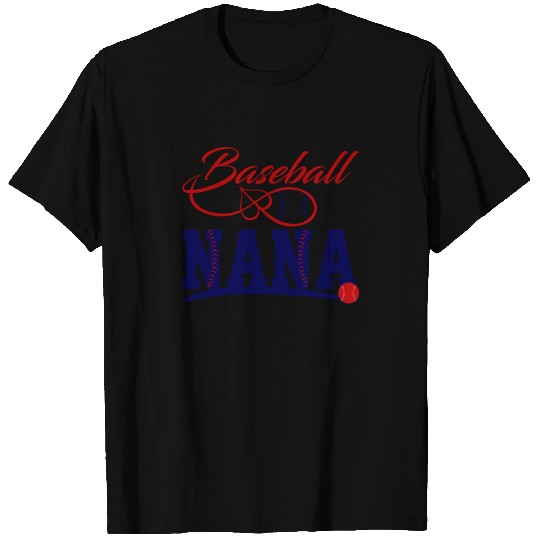 Baseball Nana T Shirts